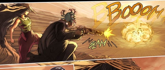 Se «Zeno Clash»-webtegneserie