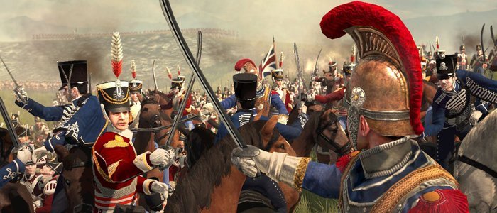 Napoleon med sin spill-hær