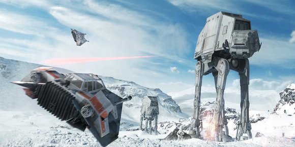Dro til Norge for å finne «Star Wars Battlefront»-snøen
