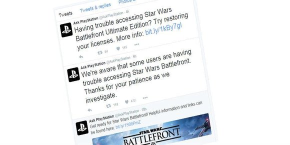 Store problemer for «Star Wars: Battlefront» på lanseringsdagen