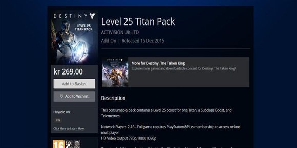 Nå kan du betale for å slippe å spille «Destiny»