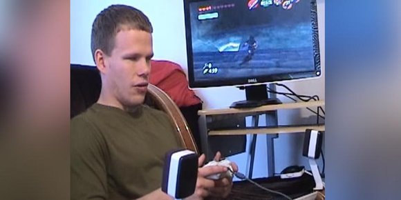 Se den blinde mannen runde «Zelda Ocarina of Time»