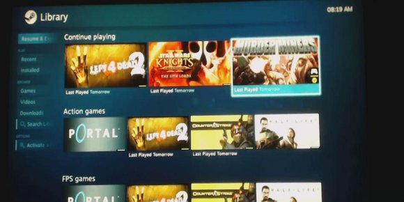 Her kjører de Steam på PlayStation 4
