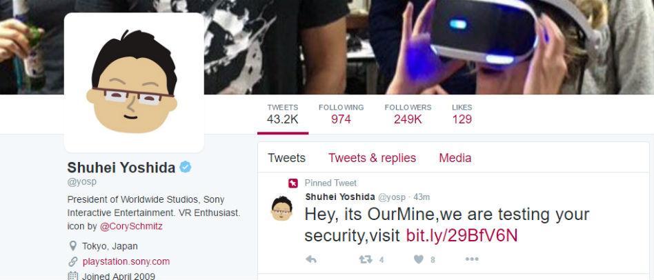 PlayStation-sjefen har blitt hacket