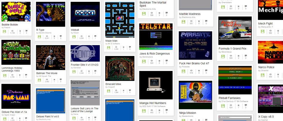 Internettarkivet har lagt ut 10 000 Amiga-spill