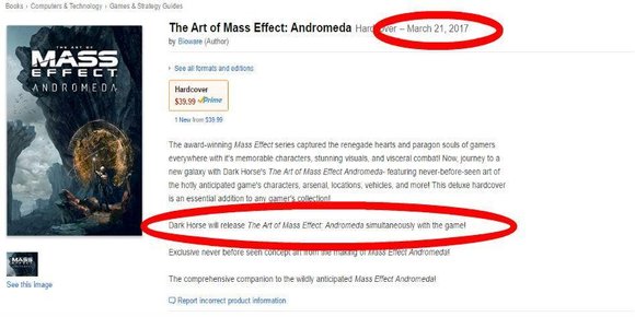 Ooops… er dette datoen til «Mass Effect: Andromeda»?