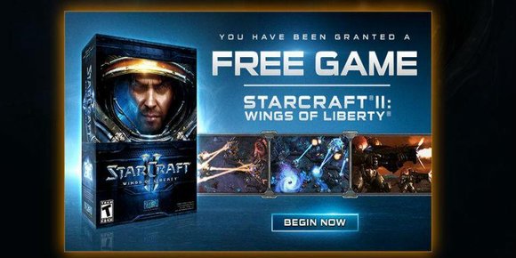 Har du fått gratis «StarCraft II»?