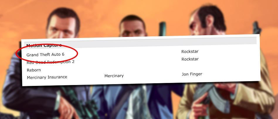 Rockstar har begynt å spille inn animasjonene til «GTA 6», skal vi tro en av skuespillerne