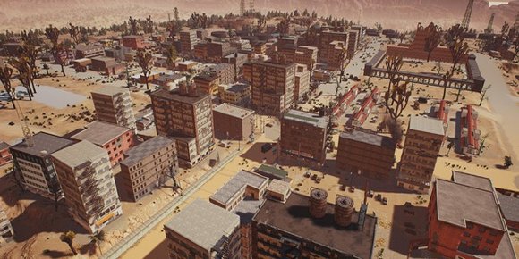 Nytt kikk på «Battlegrounds» nye ørkenkart