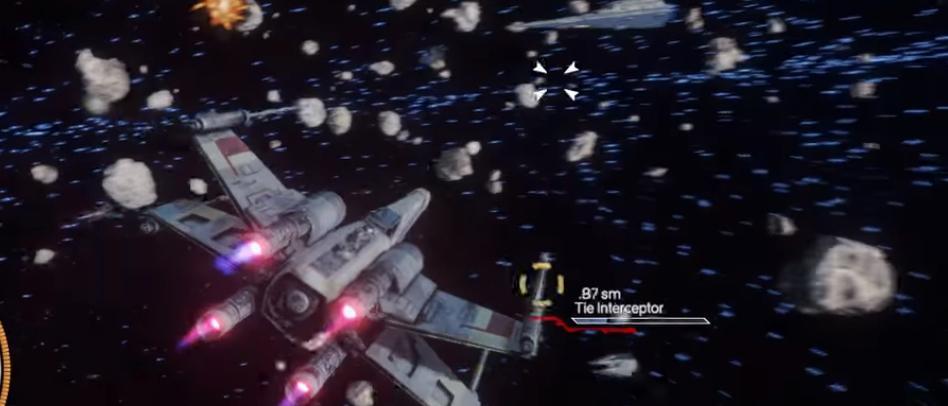 Se «Star Wars»-romskytespillet det aldri ble noe av