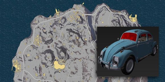 Her er det nye vinterkartet i «PUBG»