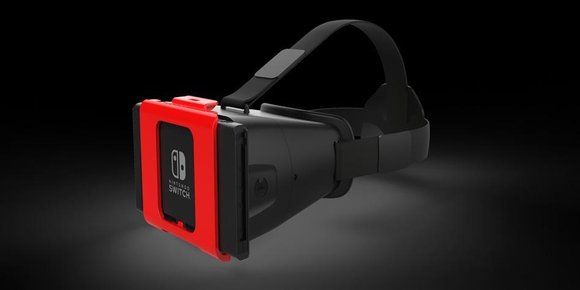 Her er det første «3D»-headsettet hvor du moser Switch-maskina opp i øynene dine