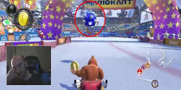 Verdensrekord i «Mario Kart» ødelagt av blåskall på målstreken