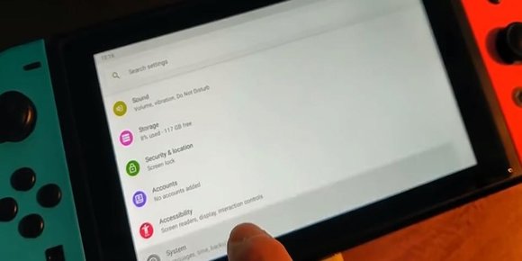 Noen har fått Android-operativsystemet til å kjøre på Switch