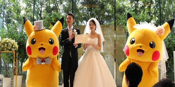 Arrangerer offisielle «Pokémon»-bryllup for blodfansen