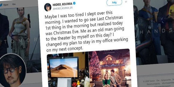 Kojima brukte juleaften på sitt nye spill