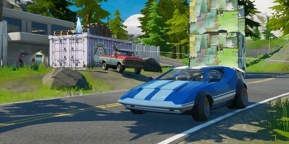 Har fjernet alle politibiler i «Fortnite»
