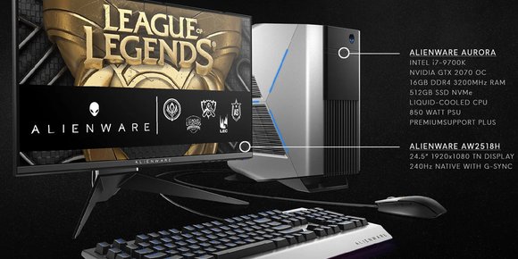 «League of Legends» mister Alienware som sponsor