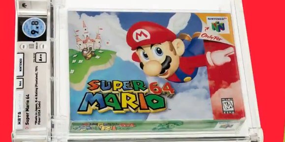 Forseglet «Super Mario 64» skal ha blitt solgt for over 13 millioner kroner