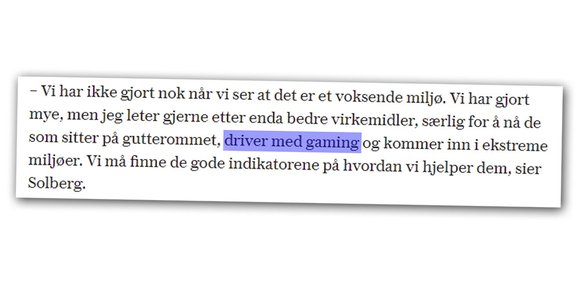 Erna Solberg har rett, vi må se mer på radikalisering i gamer-samfunn, men det er tonedøvt å peke mot spill 22. juli