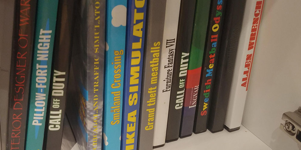 Vi har egentlig litt lyst til å spille IKEAs falske dataspill