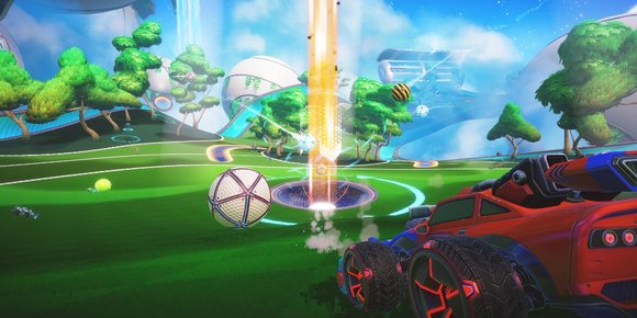 Hva skjer om du mikser «Rocket League», «Mario Kart» og golf?