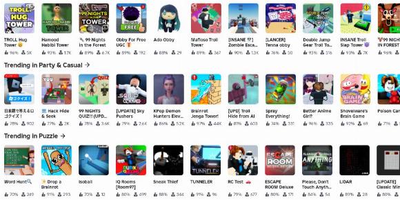 Vi spilte ti av topp-spillene i «Roblox»