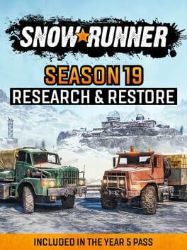Cover for SnowRunner: Season 19 - Research & Restore