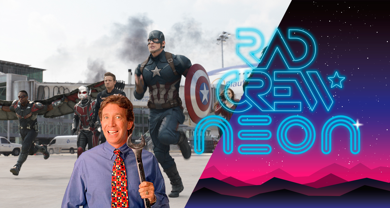 Rad Crew Neon S06E13:  Civil War SPOILERCAST