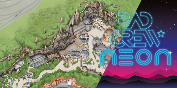 Rad Crew Neon S12E12: Star Wars Galaxy's Edge og flere themeparks!