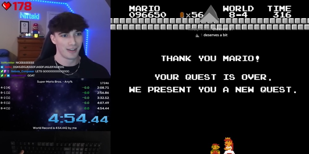 «Super Mario Bros»-speedrunning er i ferd med å gjøres ferdig